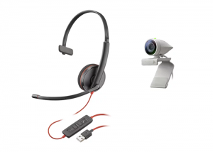 Video Conferencing Australia Poly-Studio-P5-with-Blackwire-3210