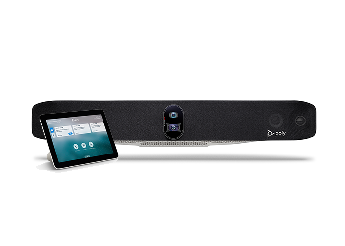 Video Conferencing Australia Poly-Studio-X70-with-TC8-Android-Appliance-Video-Bar-7200-87300-012-front-view