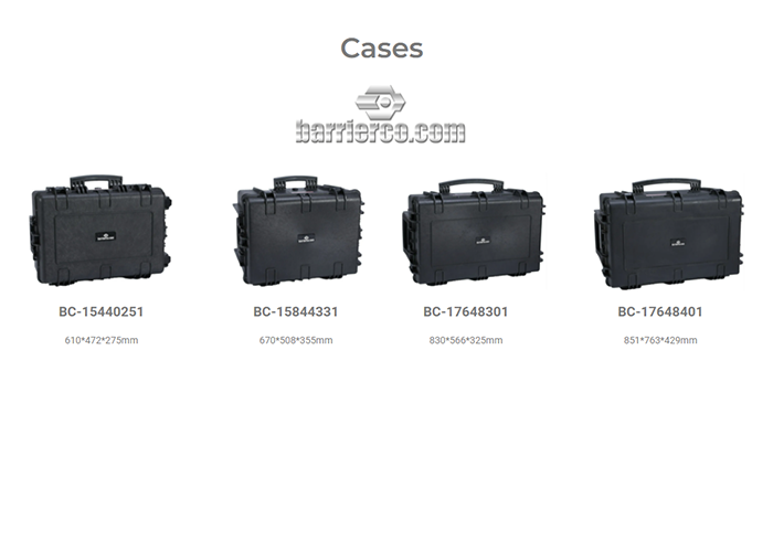 Video Conferencing Australia BARRIERCO-Utility-Cases-Large-4-models-available