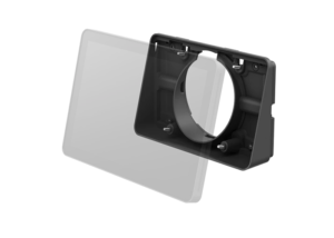 Video Conferencing Australia Logitech-Tap-Scheduler-Angle-Mount-Graphite-952-000126-with-scheduler-panel