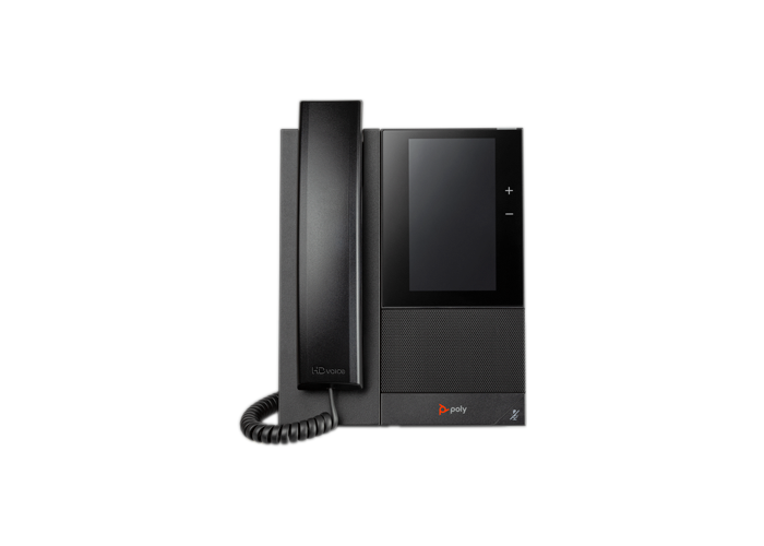 Video Conferencing Australia Poly-CCX-505-with-handset-front-view