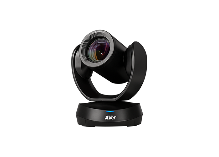 Video Conferencing Australia AVer-CAM520-Pro3-Full-HD-mPTZ-USB-Camera-front-view-lens-up