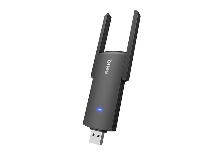 Video Conferencing Australia BenQ-TDY31-Wireless-Wi-Fi-USB-A-Adapter-front-view-antenna-out