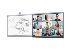 Video Conferencing Australia Yealink-MeetingBoard-ETV-Extended-Touchscreen-right-side-view-hero